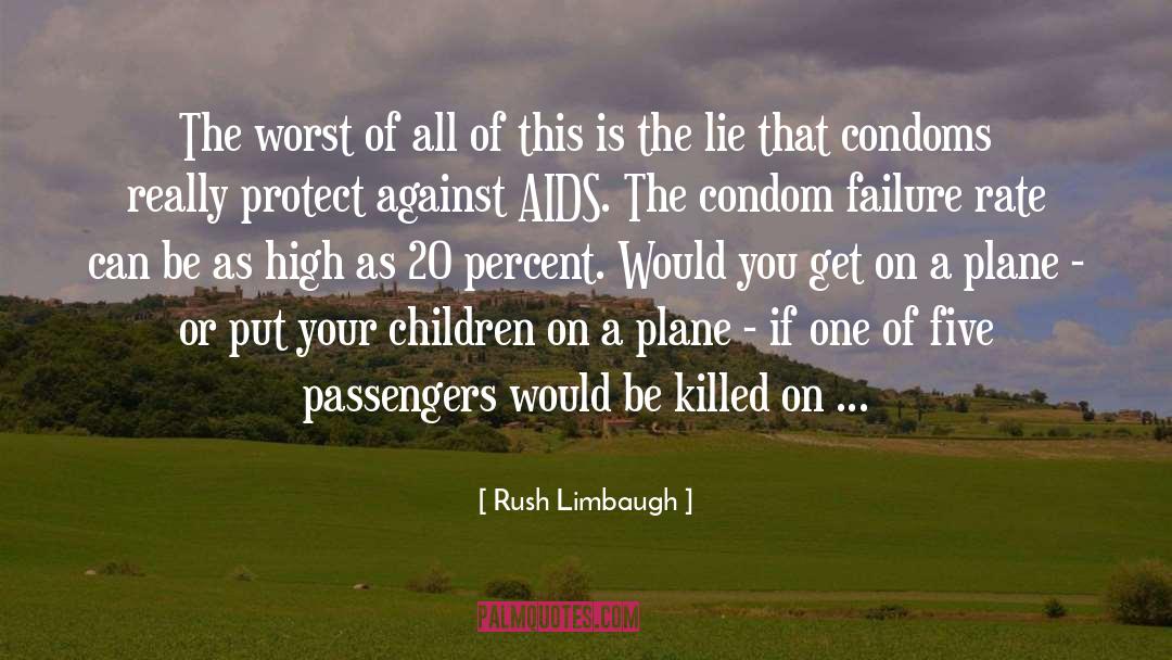 Condom quotes by Rush Limbaugh