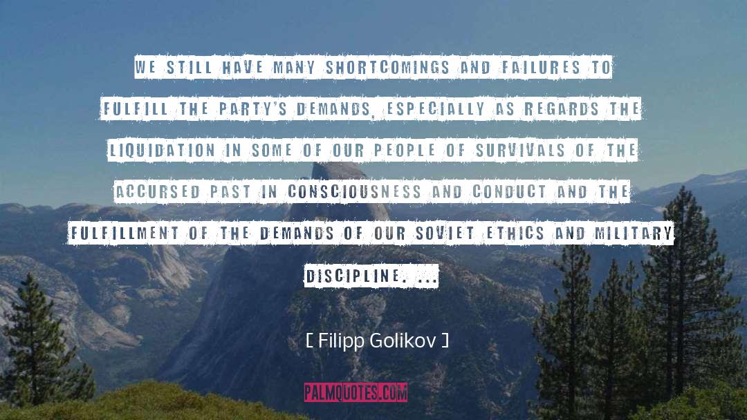 Conduct quotes by Filipp Golikov