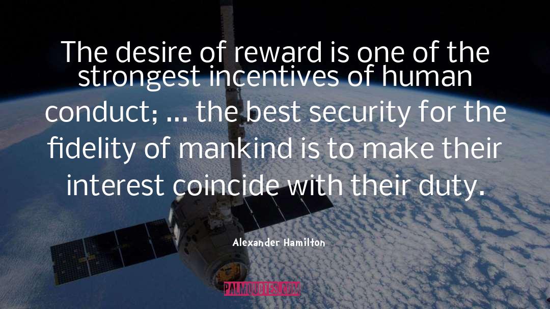 Conduct quotes by Alexander Hamilton