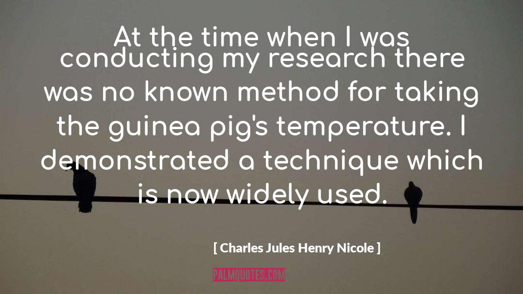 Conducting quotes by Charles Jules Henry Nicole