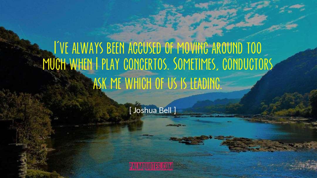 Conductors quotes by Joshua Bell