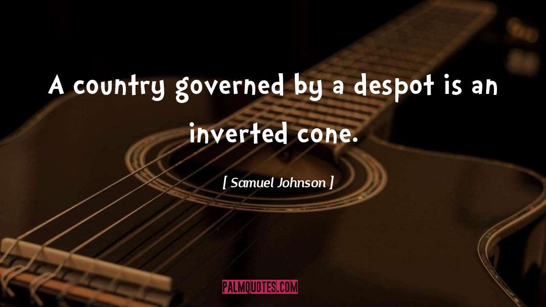 Cone quotes by Samuel Johnson