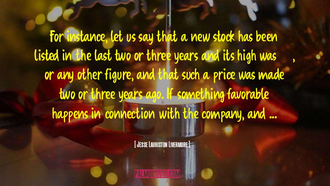 Coned Stock quotes by Jesse Lauriston Livermore