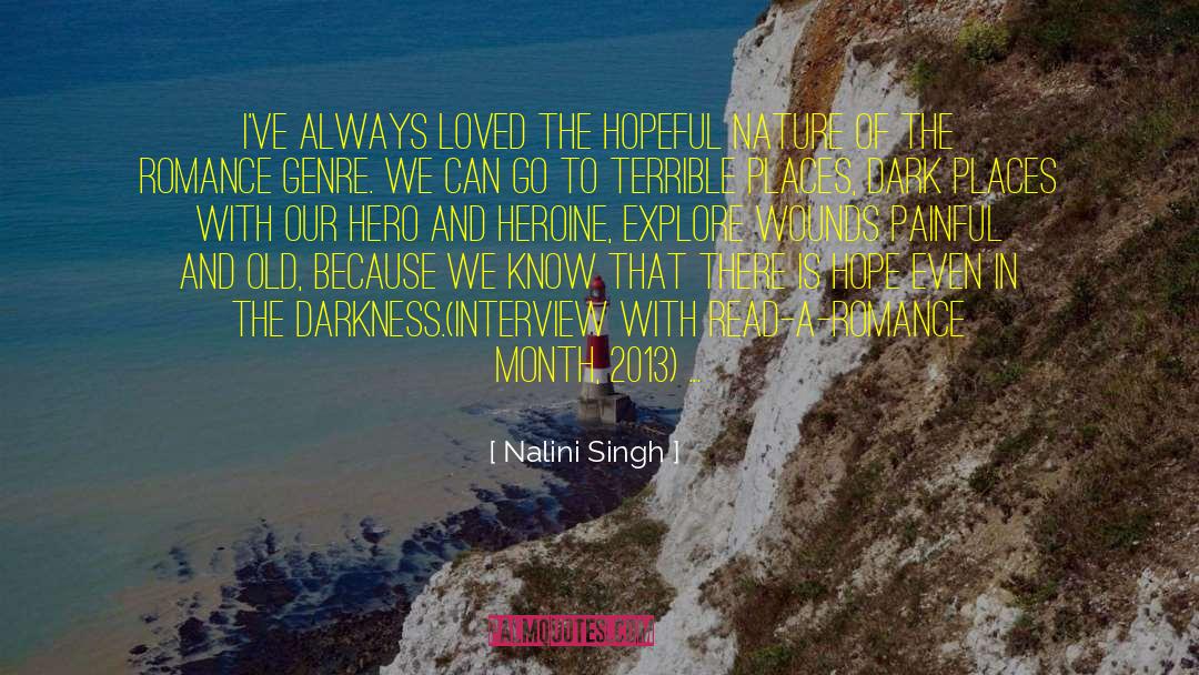 Conemporary Romance quotes by Nalini Singh