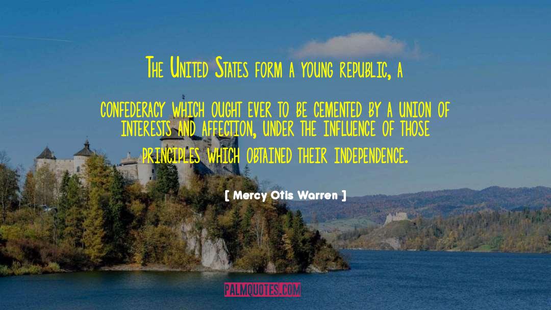 Confederacy quotes by Mercy Otis Warren