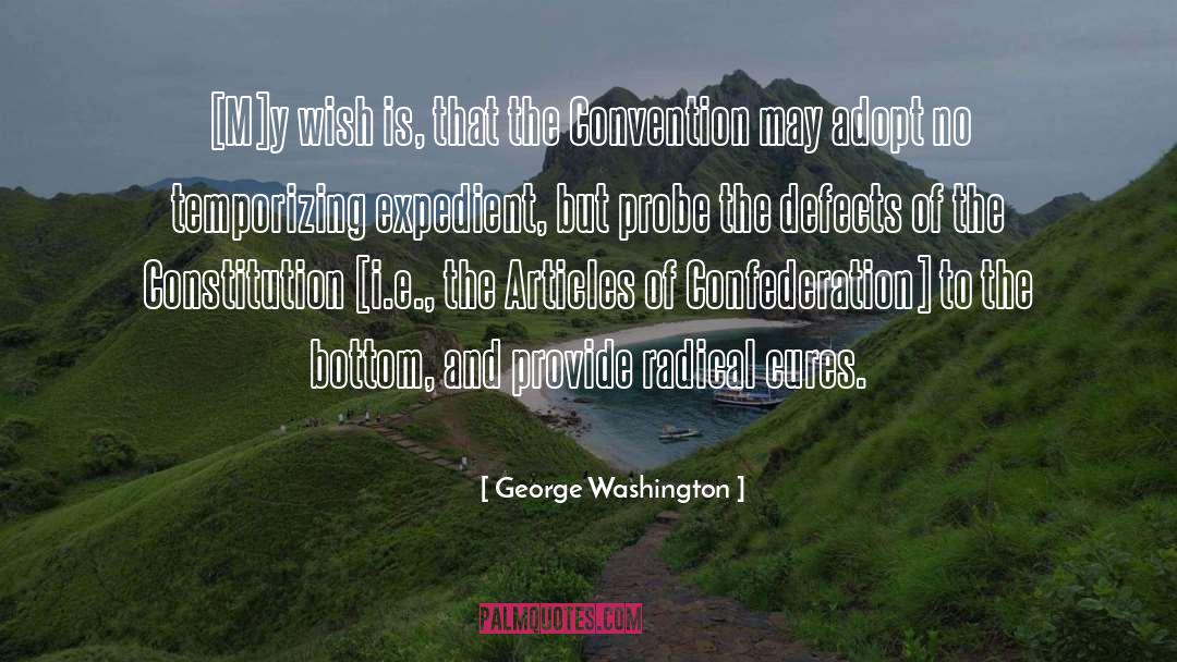 Confederation quotes by George Washington