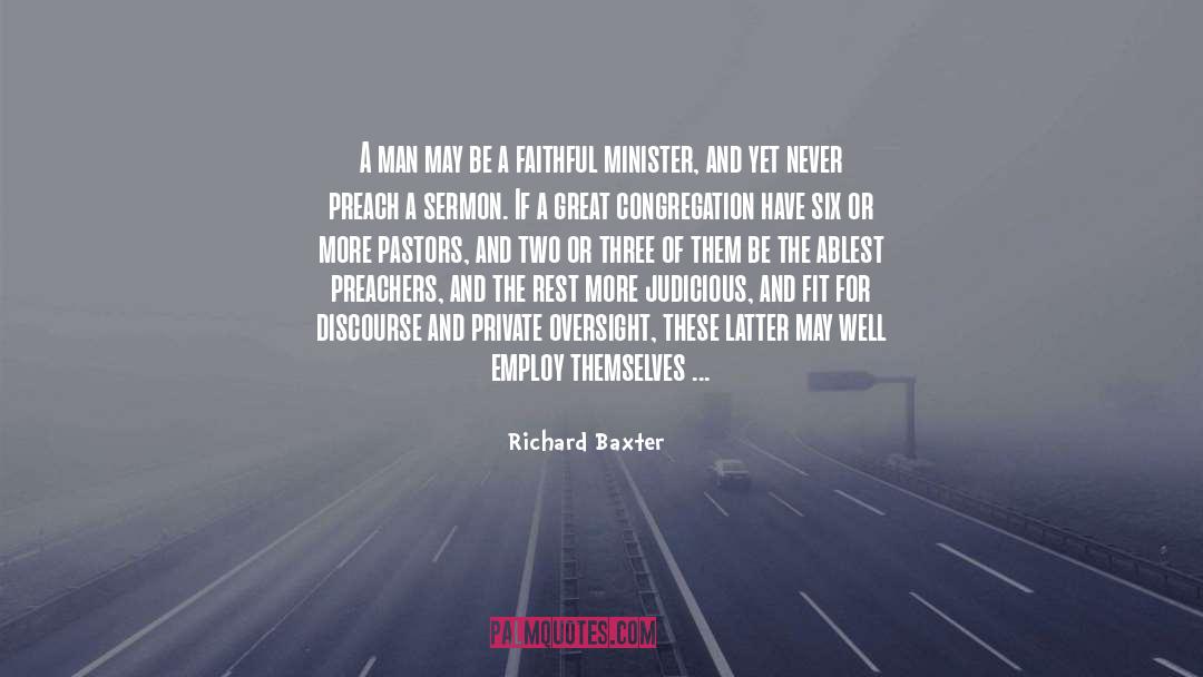 Conference quotes by Richard Baxter