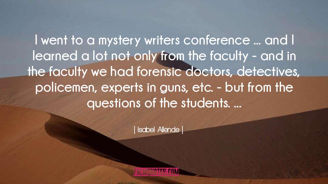 Conferences quotes by Isabel Allende