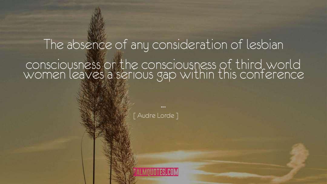 Conferences quotes by Audre Lorde