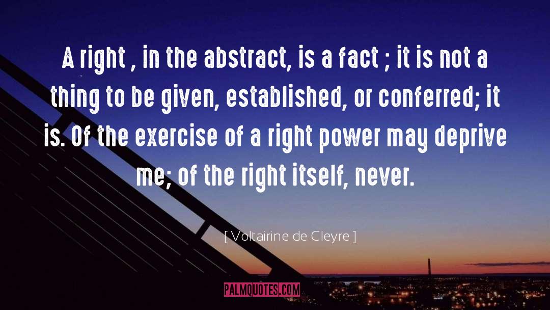 Conferred quotes by Voltairine De Cleyre