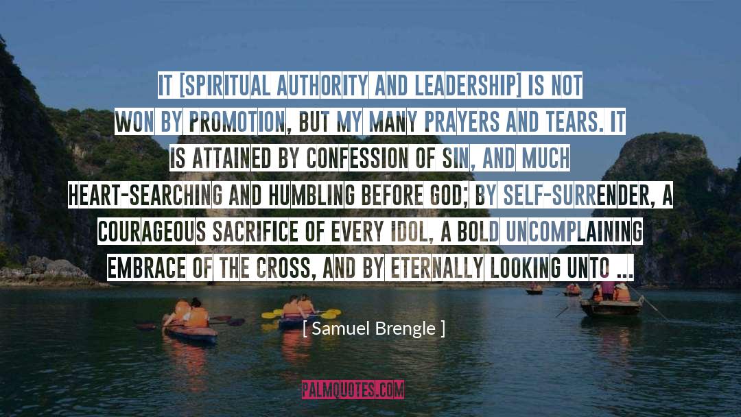 Confession Of Sin quotes by Samuel Brengle