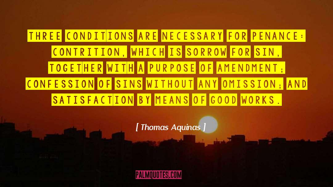 Confession Of Sins quotes by Thomas Aquinas