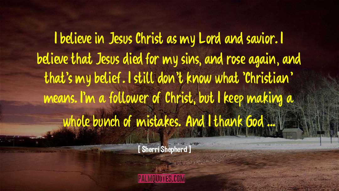 Confession Of Sins quotes by Sherri Shepherd