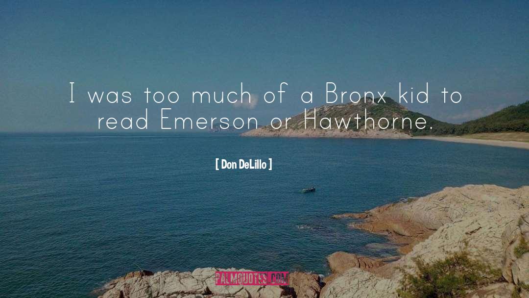 Confessions Of A Bronx Bookie quotes by Don DeLillo