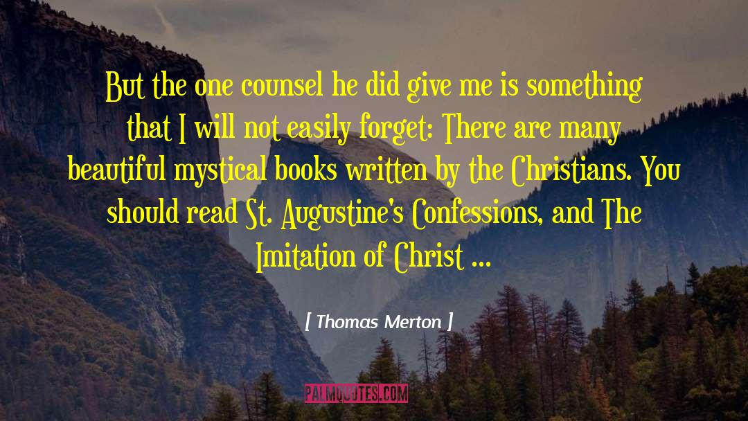 Confessions quotes by Thomas Merton