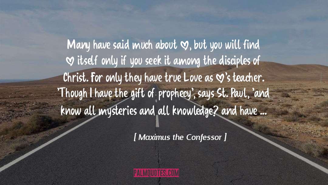 Confessor quotes by Maximus The Confessor