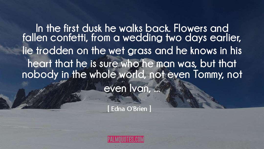 Confetti quotes by Edna O'Brien