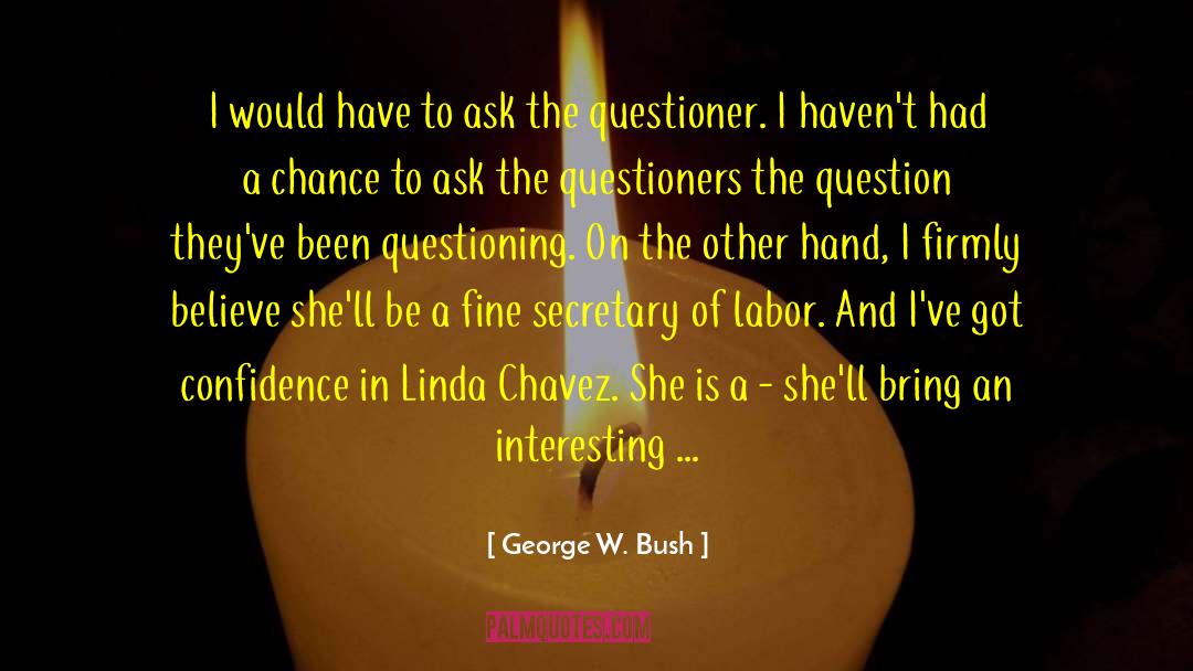 Confidence And Attitude quotes by George W. Bush