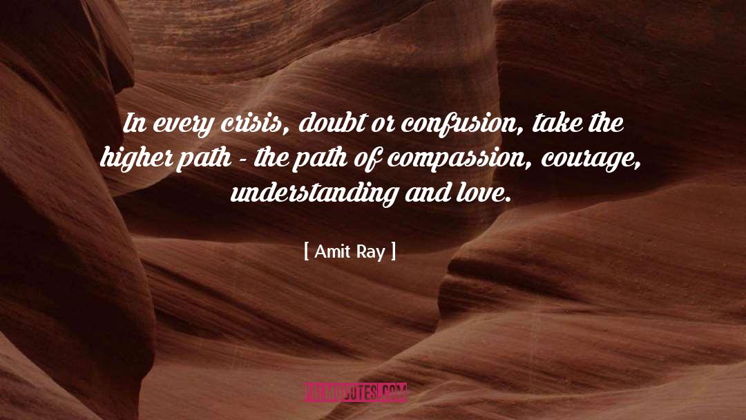 Confidence And Courage quotes by Amit Ray