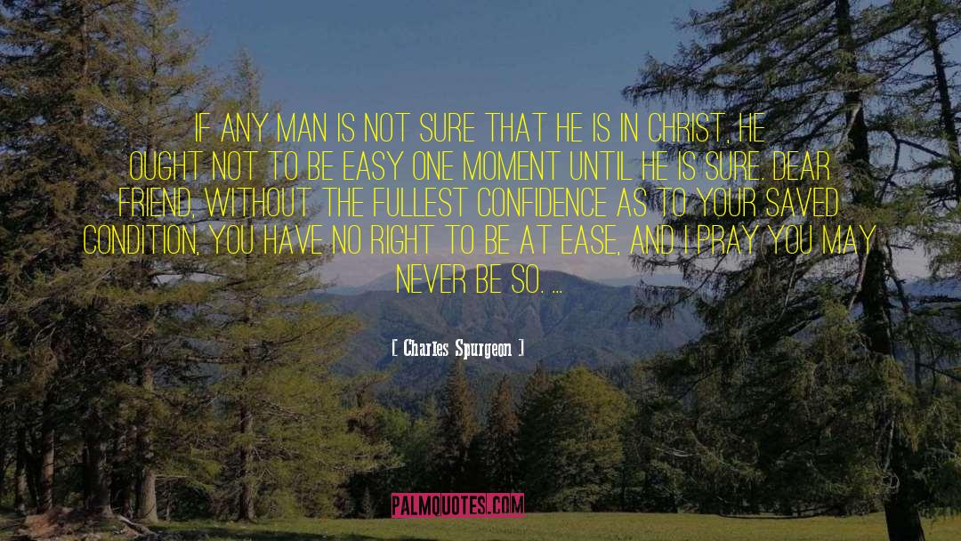 Confidence In Christ quotes by Charles Spurgeon