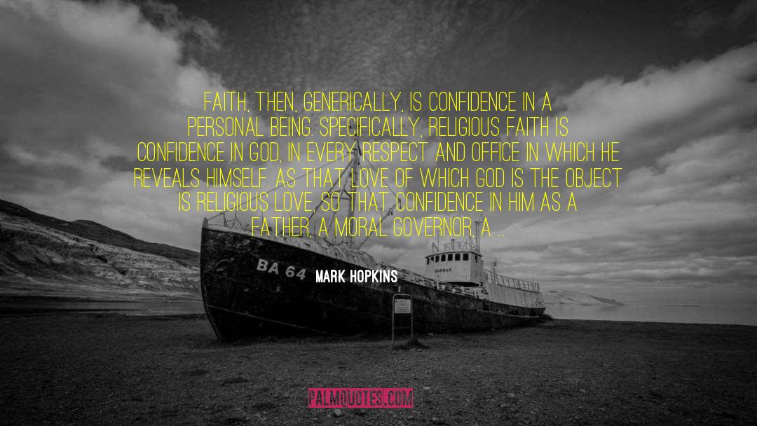 Confidence In God quotes by Mark Hopkins