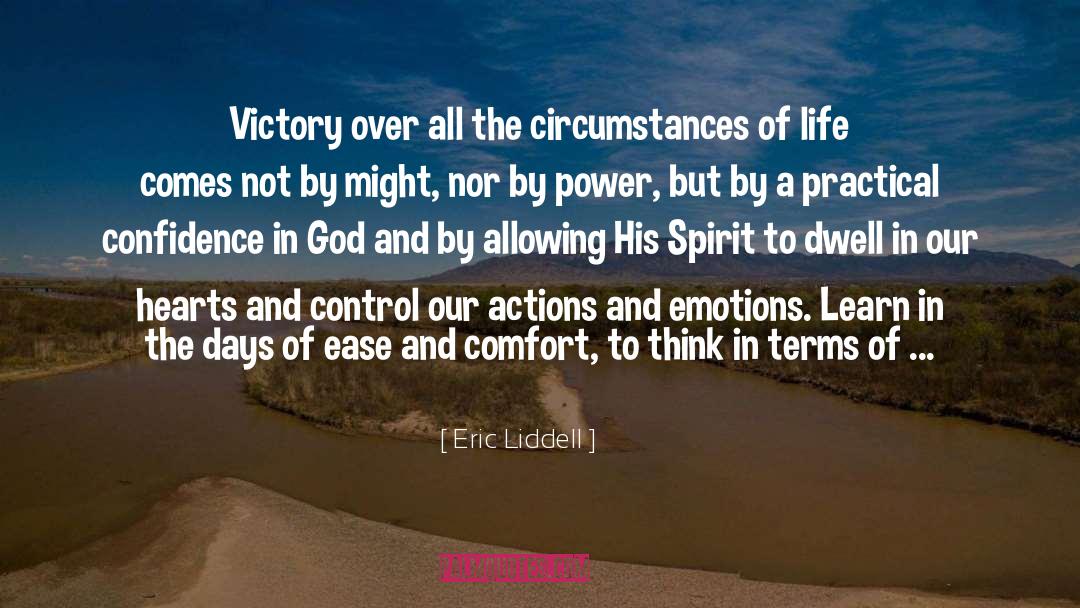 Confidence In God quotes by Eric Liddell