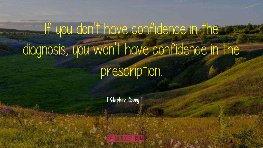 Confidence In Sales quotes by Stephen Covey
