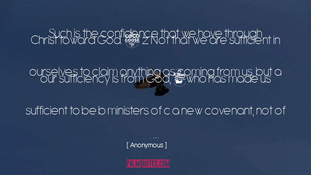 Confidence In The Bible quotes by Anonymous