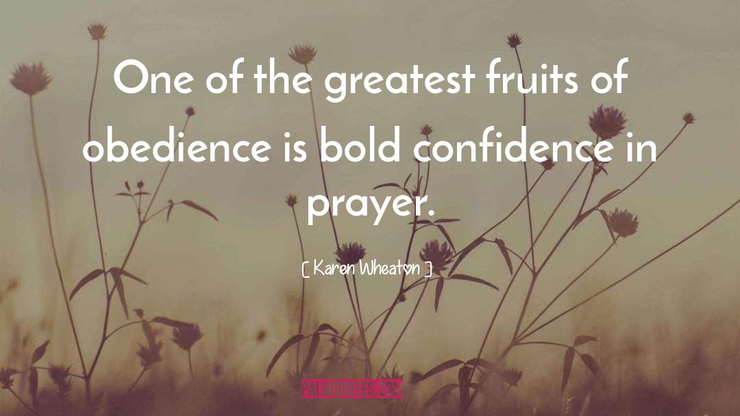 Confidence In The Bible quotes by Karen Wheaton