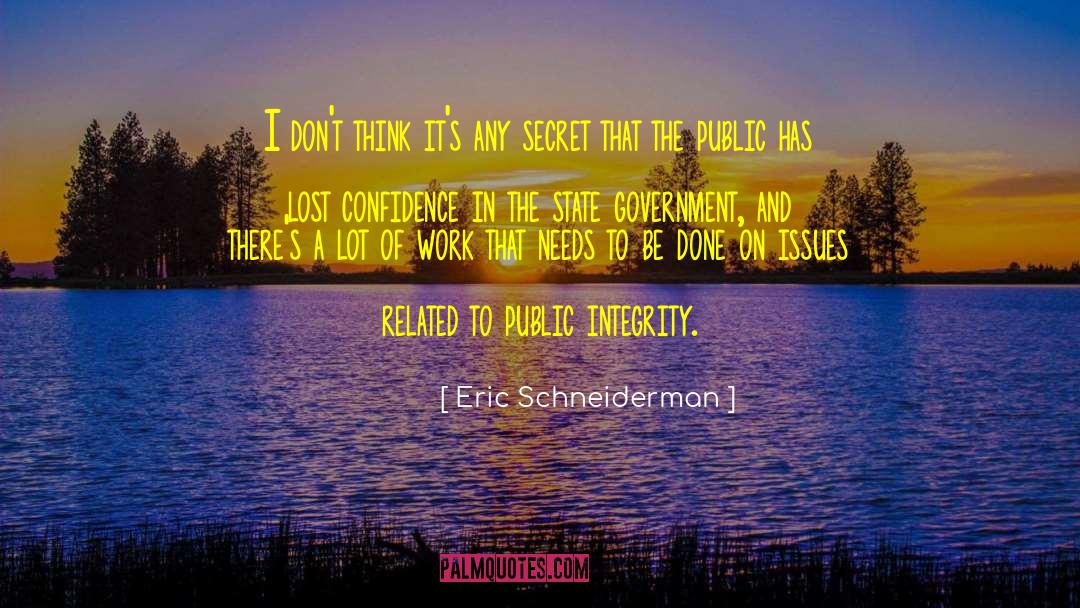 Confidence In The Bible quotes by Eric Schneiderman