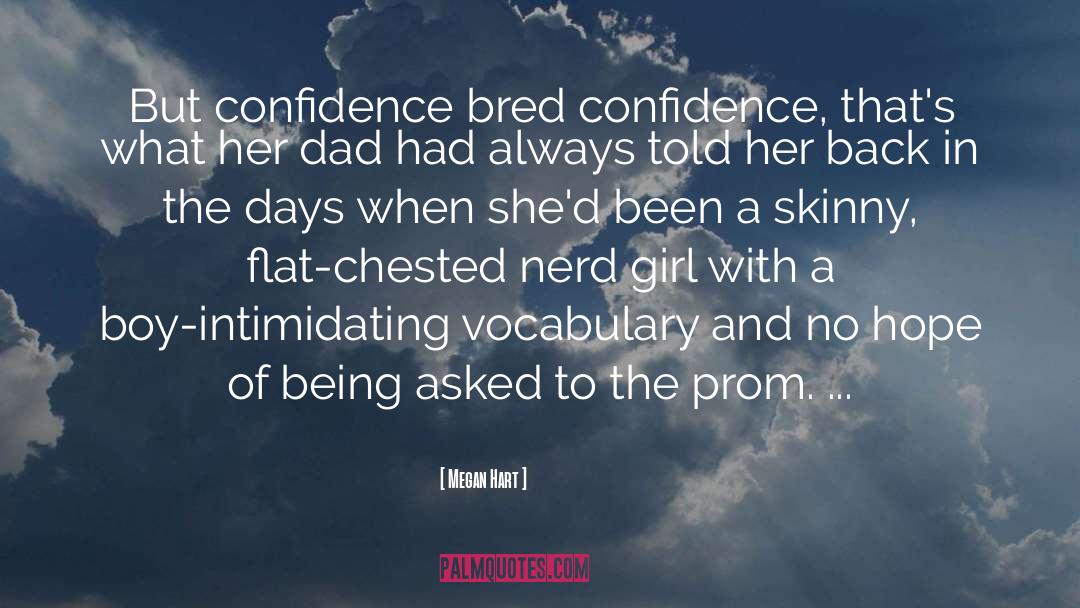 Confidence Thick Girl quotes by Megan Hart