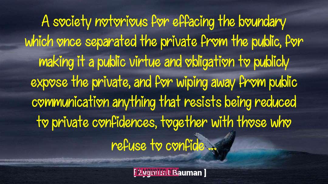 Confidences quotes by Zygmunt Bauman