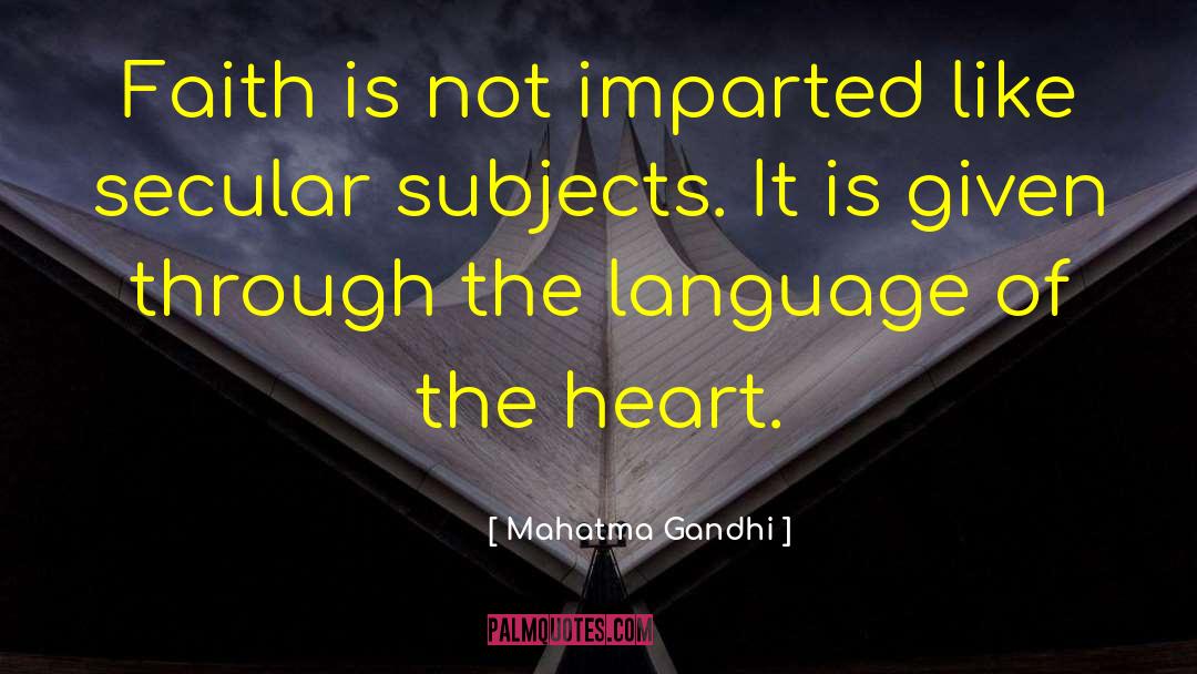 Confident Faith quotes by Mahatma Gandhi