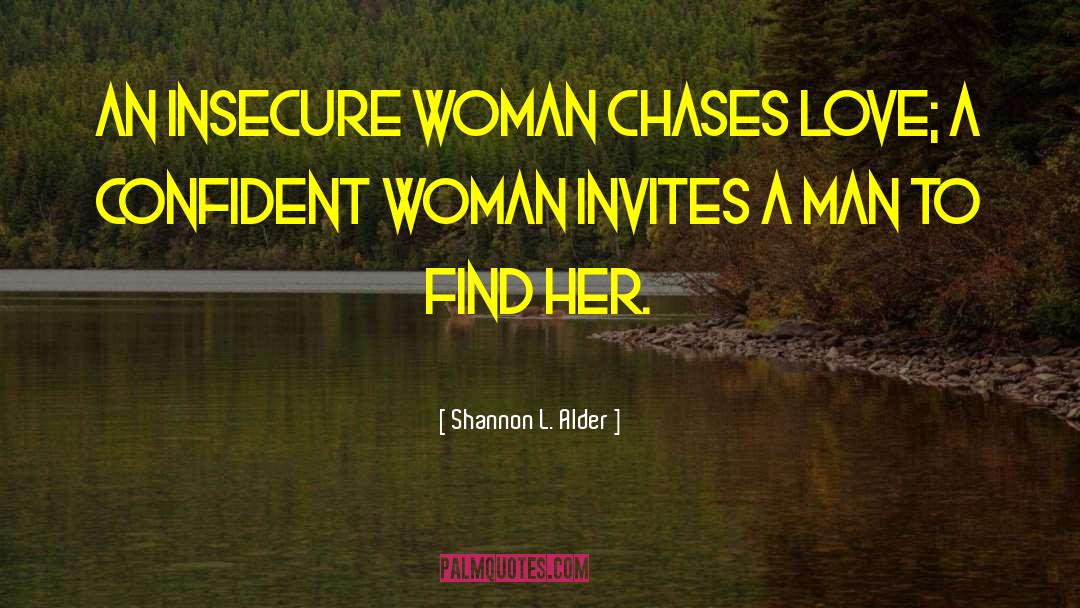 Confident Woman quotes by Shannon L. Alder