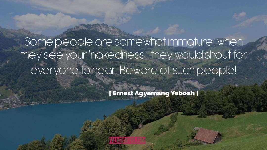 Confidential quotes by Ernest Agyemang Yeboah