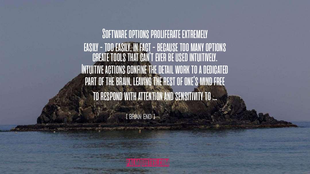 Confine quotes by Brian Eno