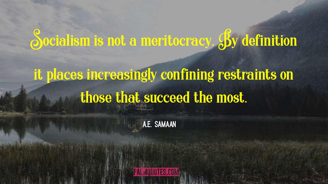 Confining quotes by A.E. Samaan