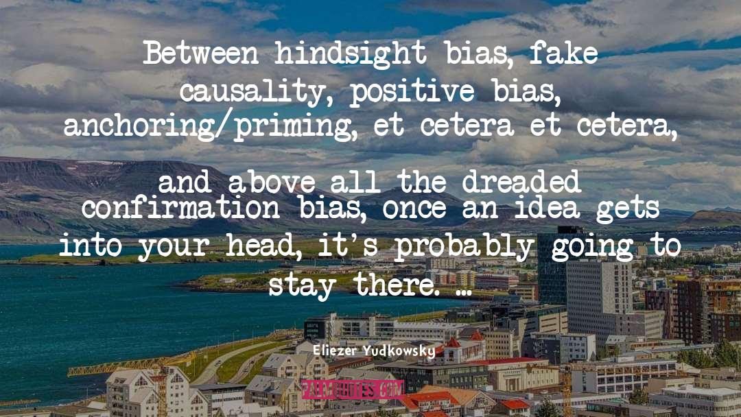 Confirmation Bias quotes by Eliezer Yudkowsky