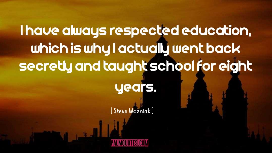 Conflict And Education quotes by Steve Wozniak