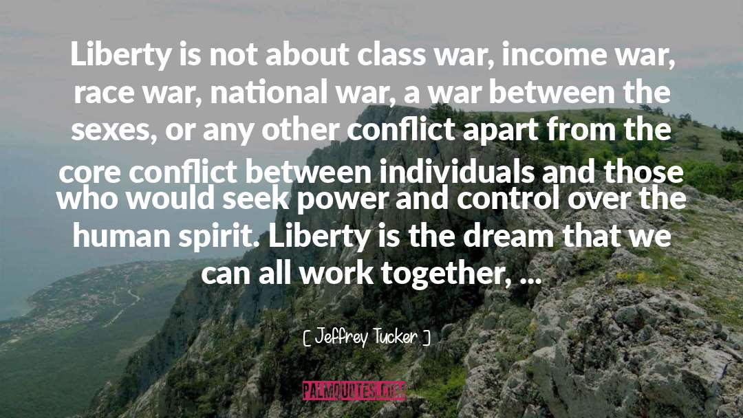 Conflict Between Spirit And Ego quotes by Jeffrey Tucker