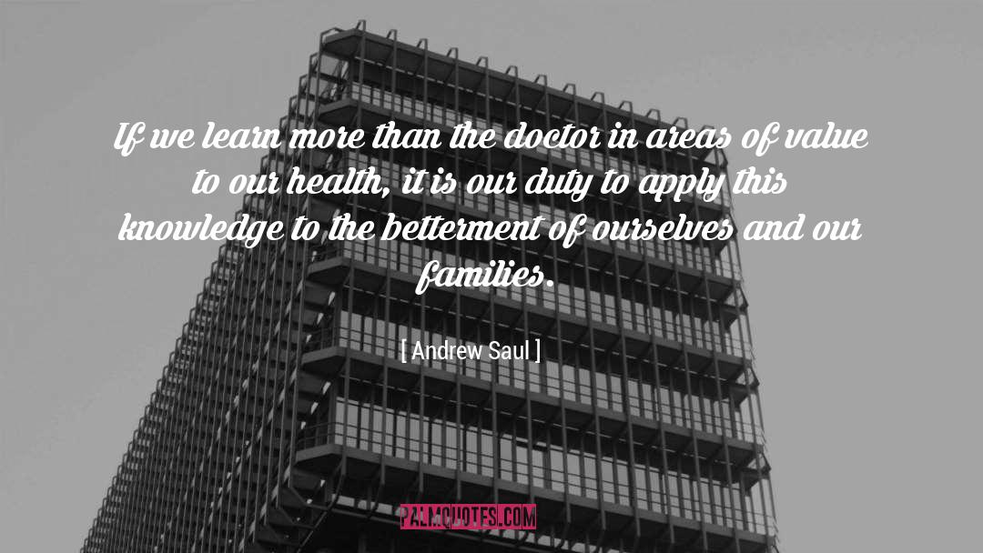 Conflict In Families quotes by Andrew Saul