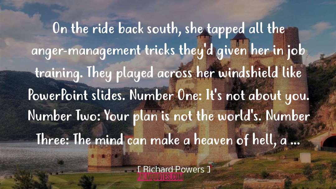 Conflict Management Training quotes by Richard Powers