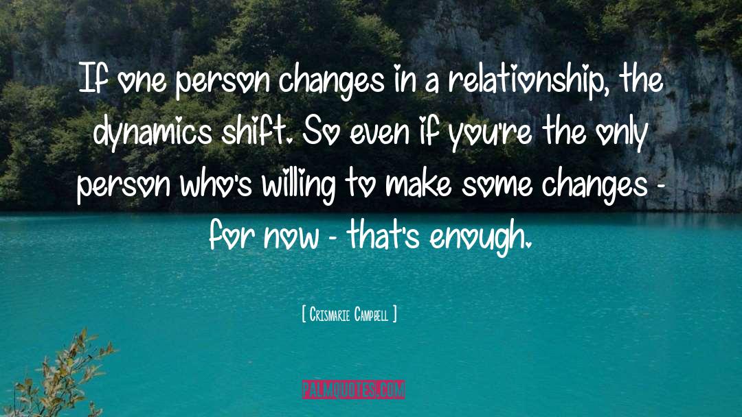 Conflict Resolution quotes by Crismarie Campbell