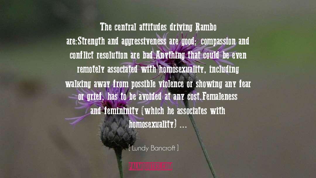 Conflict Resolution quotes by Lundy Bancroft