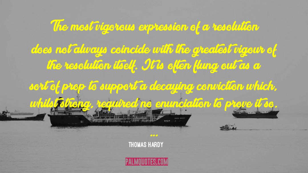 Conflict Resolution quotes by Thomas Hardy