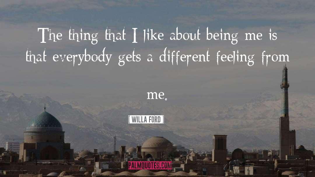 Conflicted Feelings quotes by Willa Ford