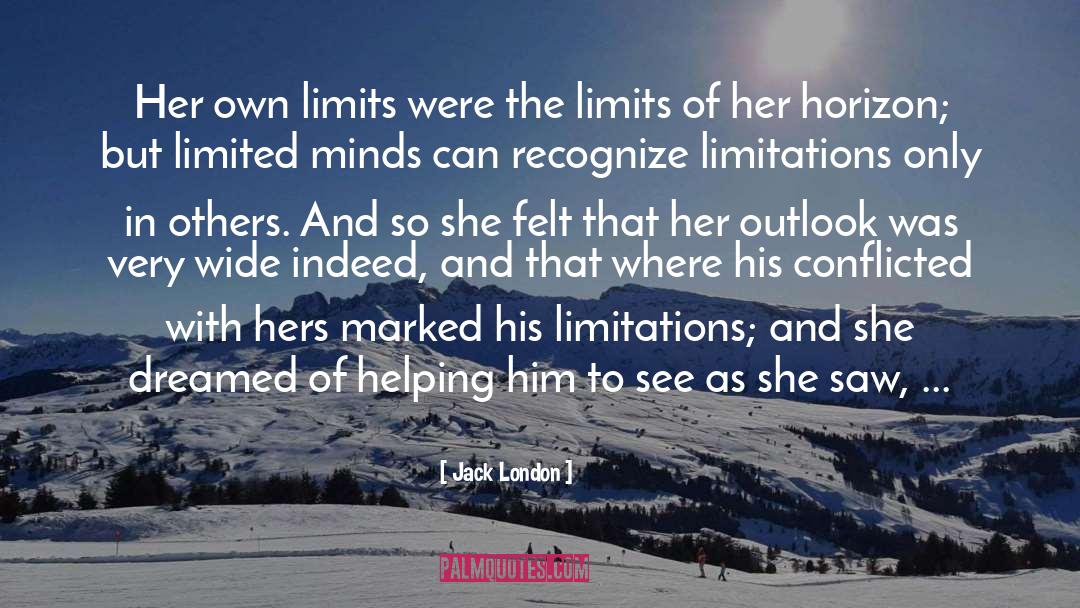 Conflicted quotes by Jack London