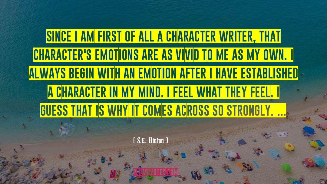 Conflicting Emotions quotes by S.E. Hinton