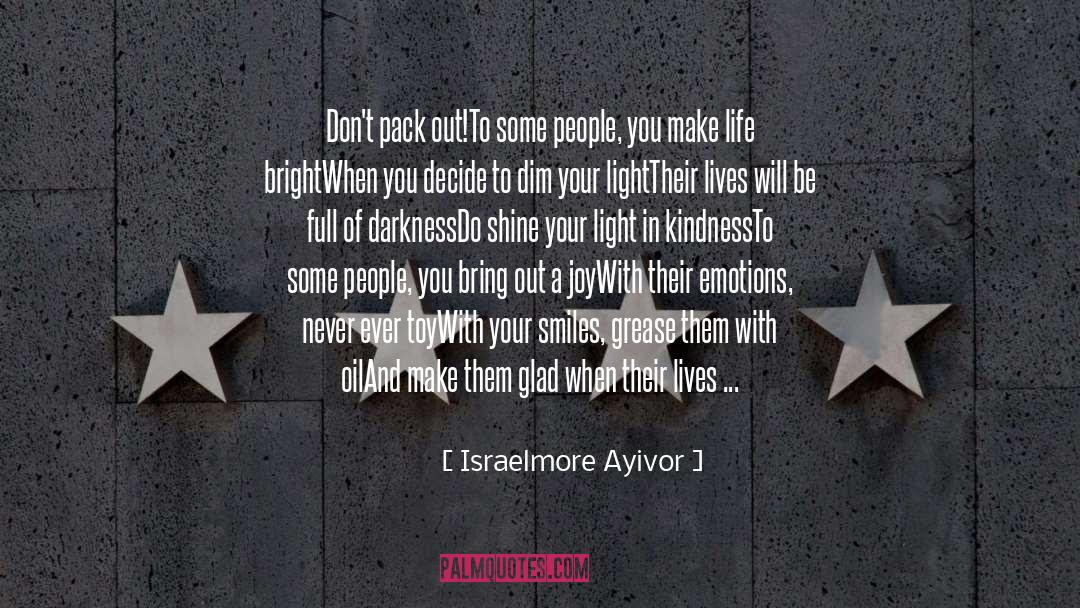 Conflicting Emotions quotes by Israelmore Ayivor