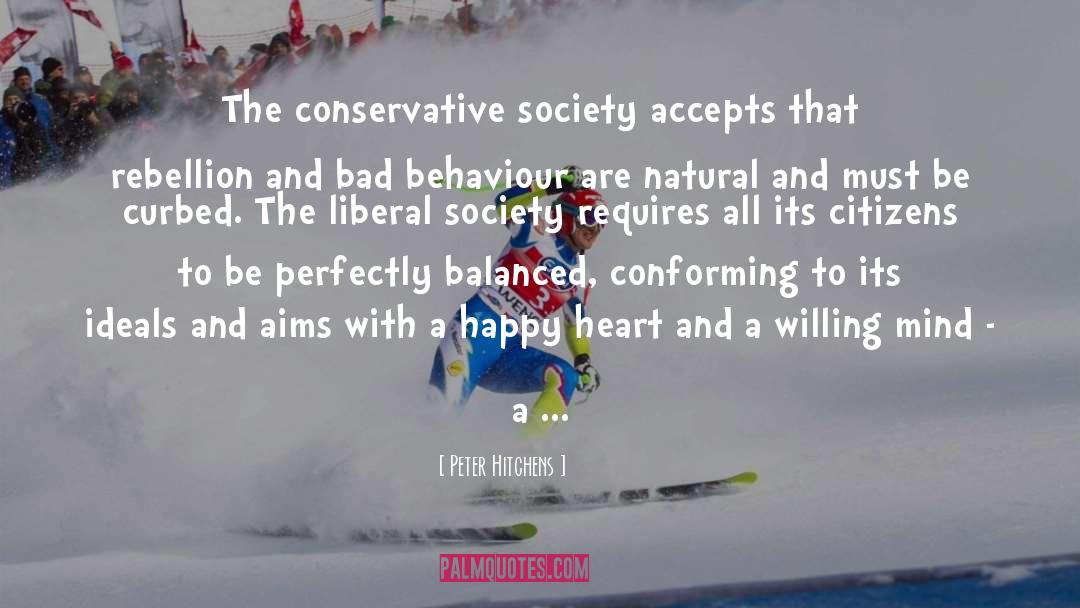 Conforming quotes by Peter Hitchens